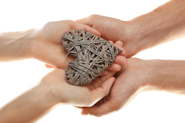 group of hands holding embroidered pieces